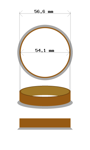 hubcentric 56.6-54.1