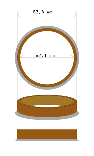hubcentric 63.3-57.1